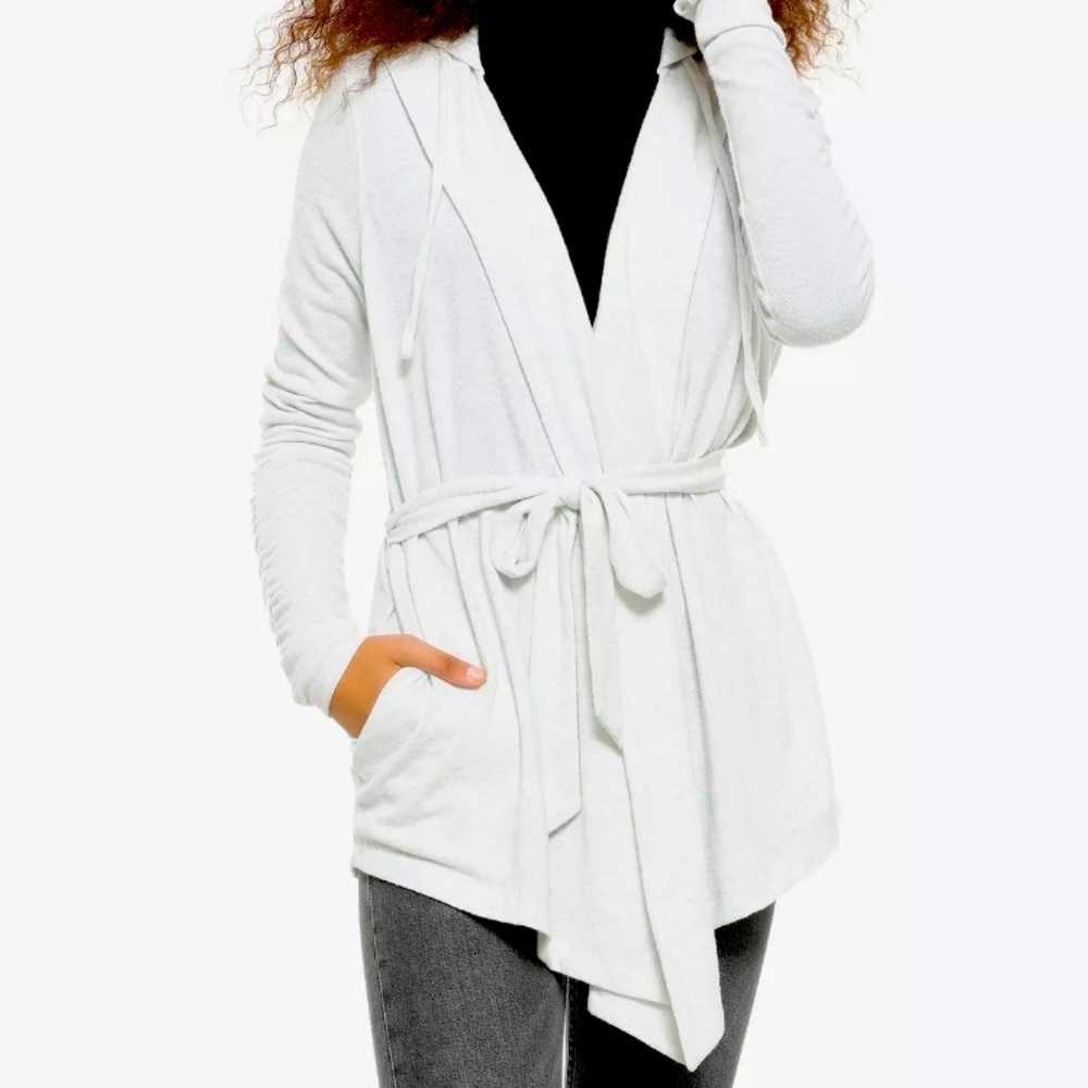 Rey Her Universe White Cardigan Large